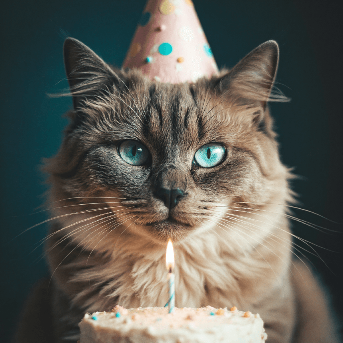 Ragdoll Cat Aniversary - AI pet portraits