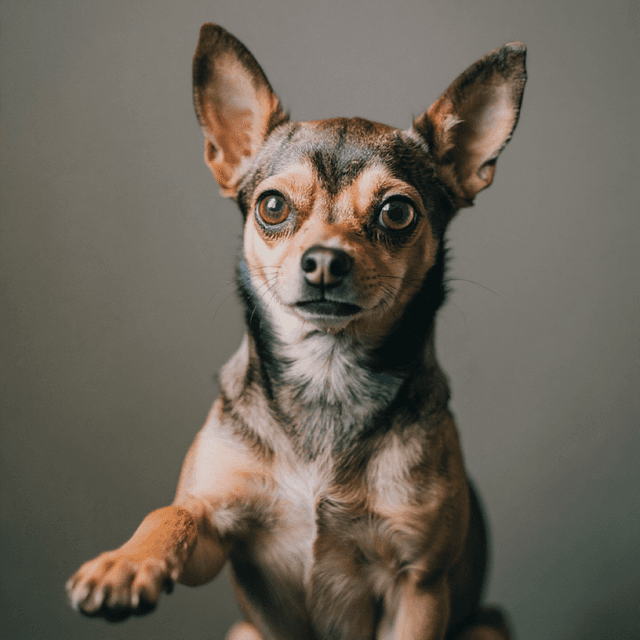 Russian Chihuahua Portrait High Five - dog portrait AI generator