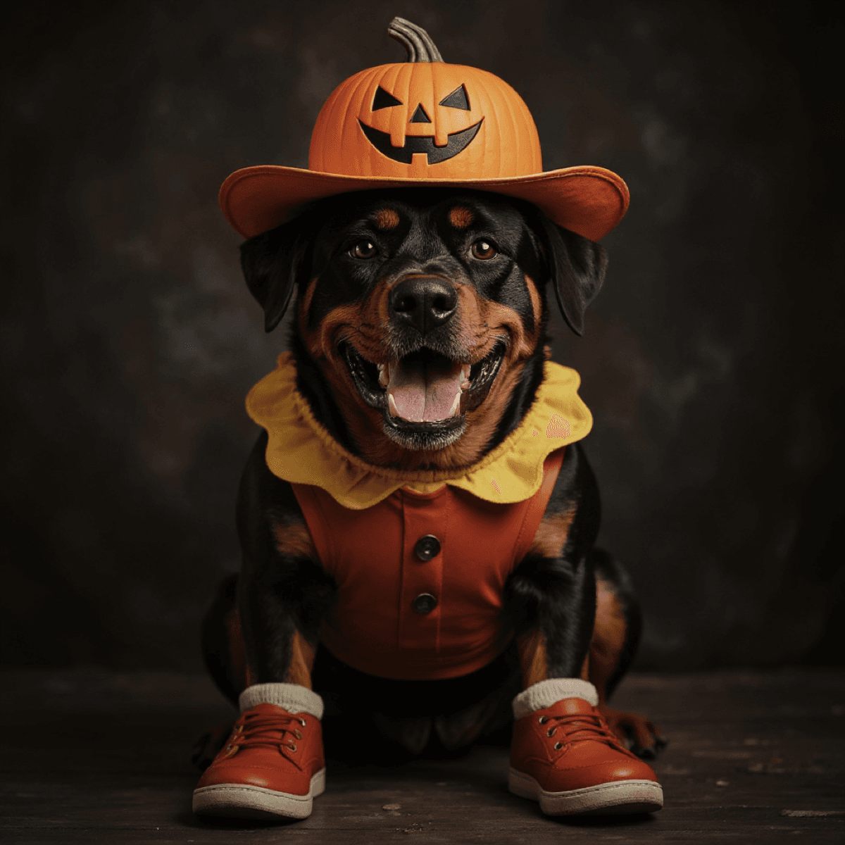 Rottweiler Halloween Funny - Dog portraits