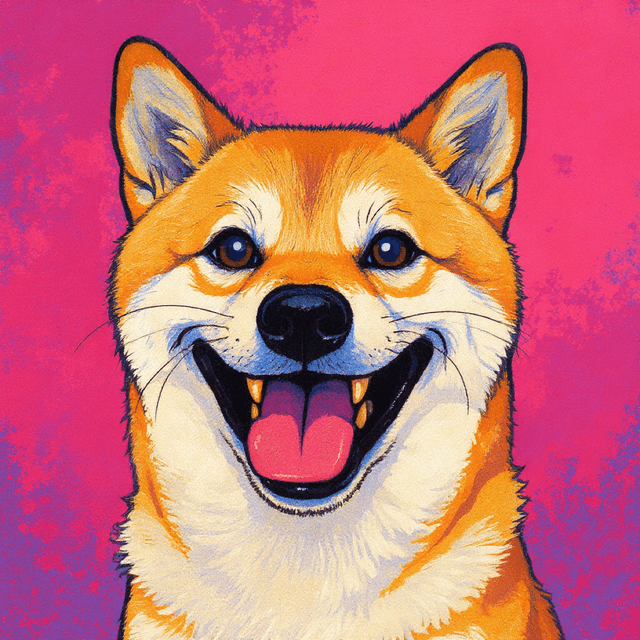 Shiba Inu Animated - Dog portraits